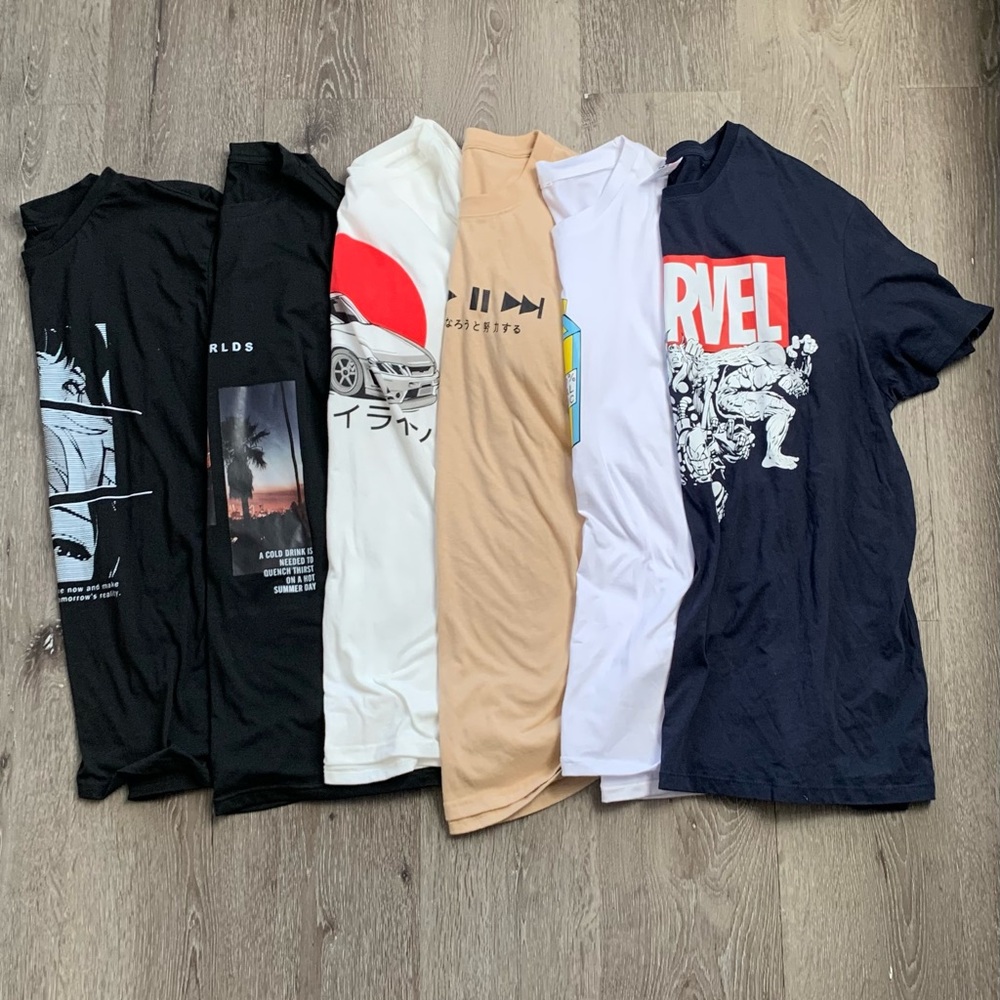 Men tee 6 for $20